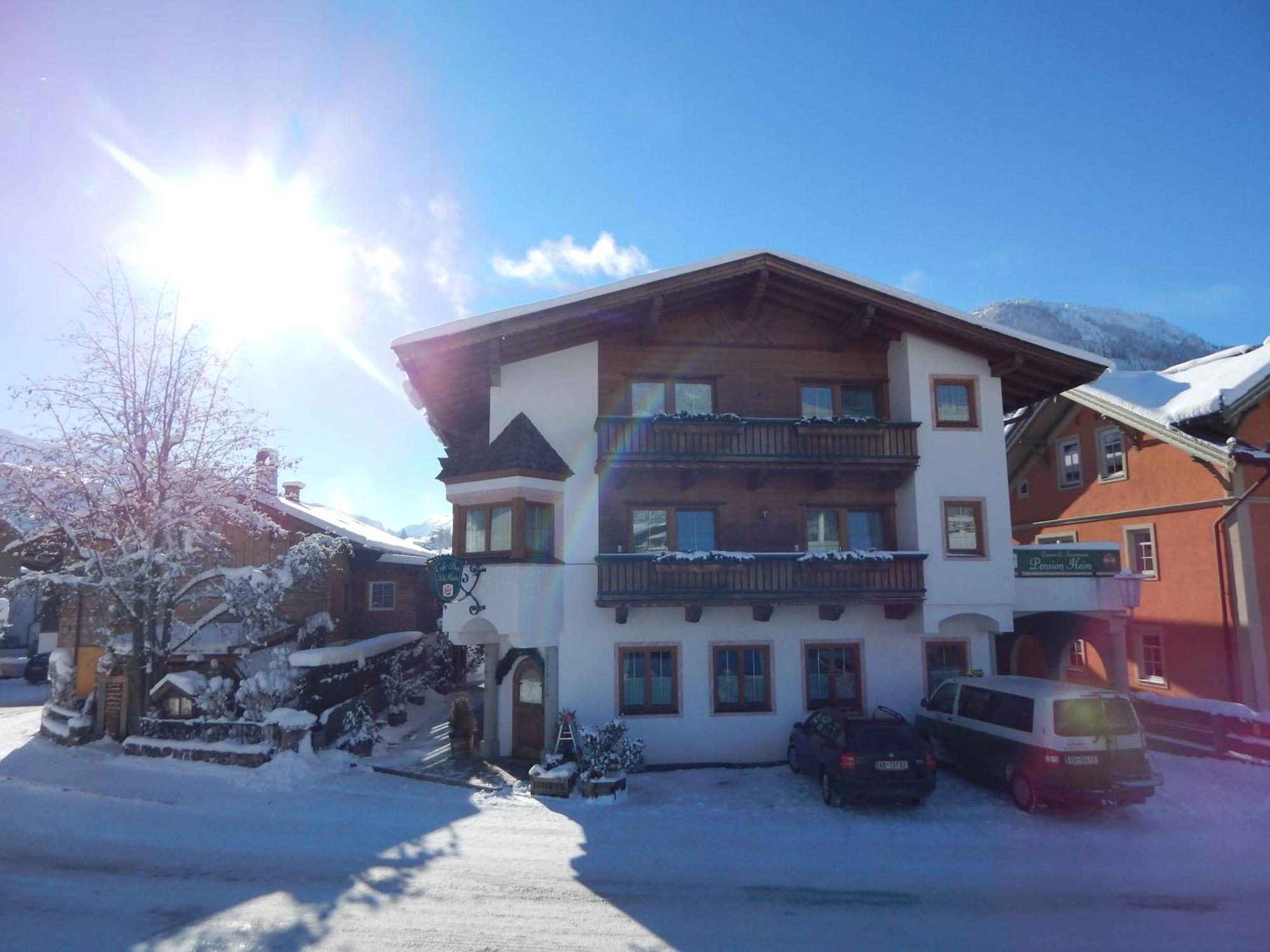 Cafe Pension Heim Kirchberg in Tirol Eksteriør bilde